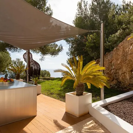 Casa Miami With Sea View Retreat In Ibiza