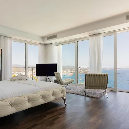 Casa Miami With Sea View Retreat In Ibiza